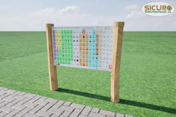 2330 Pictogrammen speeltuinbord inclusief 01