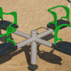 CTR 09 Kruis carrousel met zitjes 01
