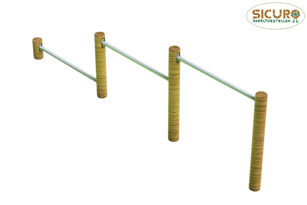 Calisthenics Driedelige Push up bars 00