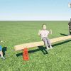 5069R Veer balanceerbalk 300 Robinia 01