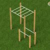 Calisthenics Monkeybar dip combi robinia