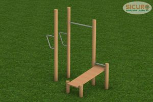 Calisthenics mini combi robinia