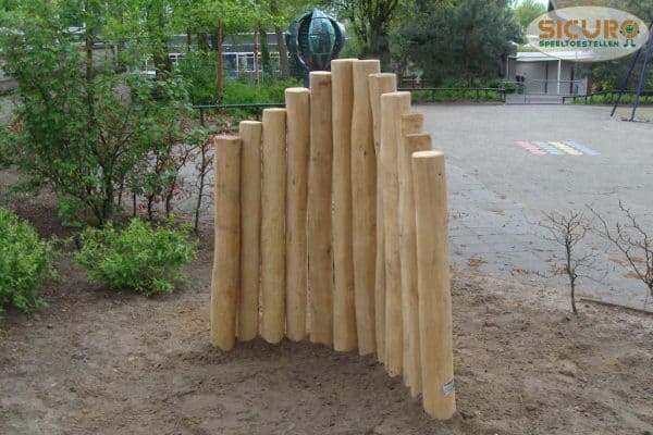 Schuilwand Robinia