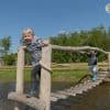 Wiebelbrug over water 400