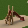 5047R Robinia Trap met glijbaan 900 polyester 02
